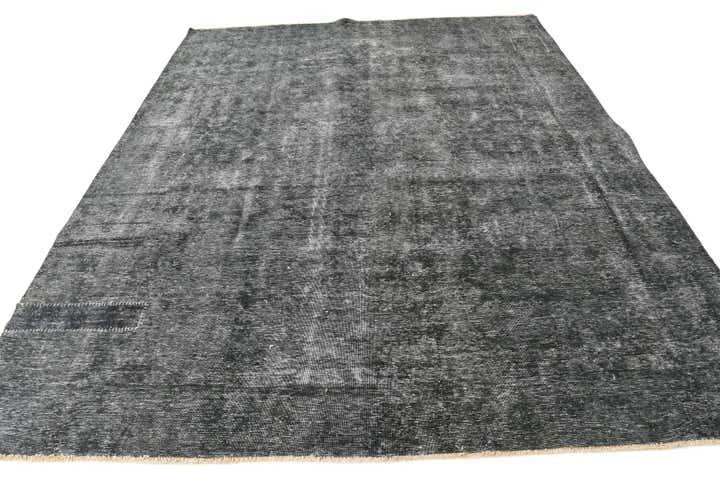 9' 7 x 11' 10 Hand Knotted Ultra Vintage Persian Wool Rug