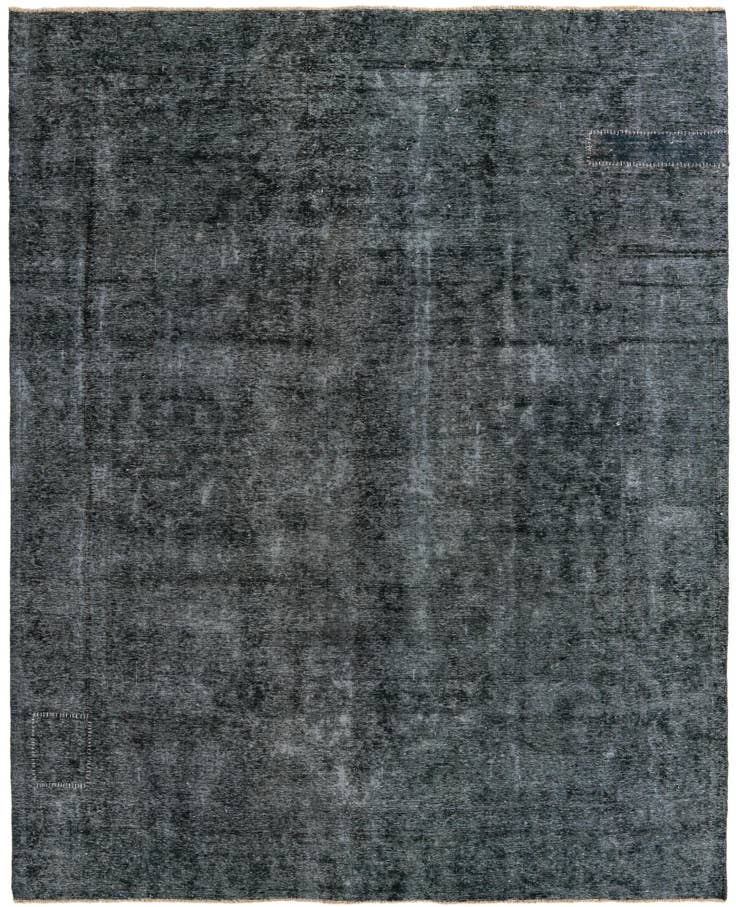 Detail image of 9' 7 x 11' 10 Hand Knotted Ultra Vintage Persian Wool Rug