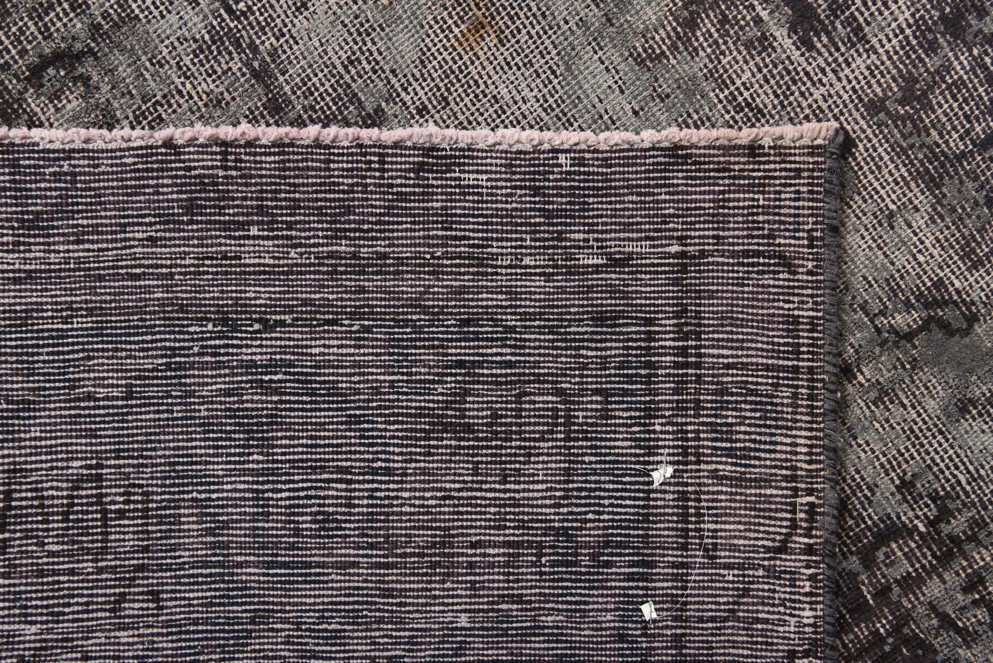 9' 4 x 12' 6 Hand Knotted Ultra Vintage Persian Wool Rug