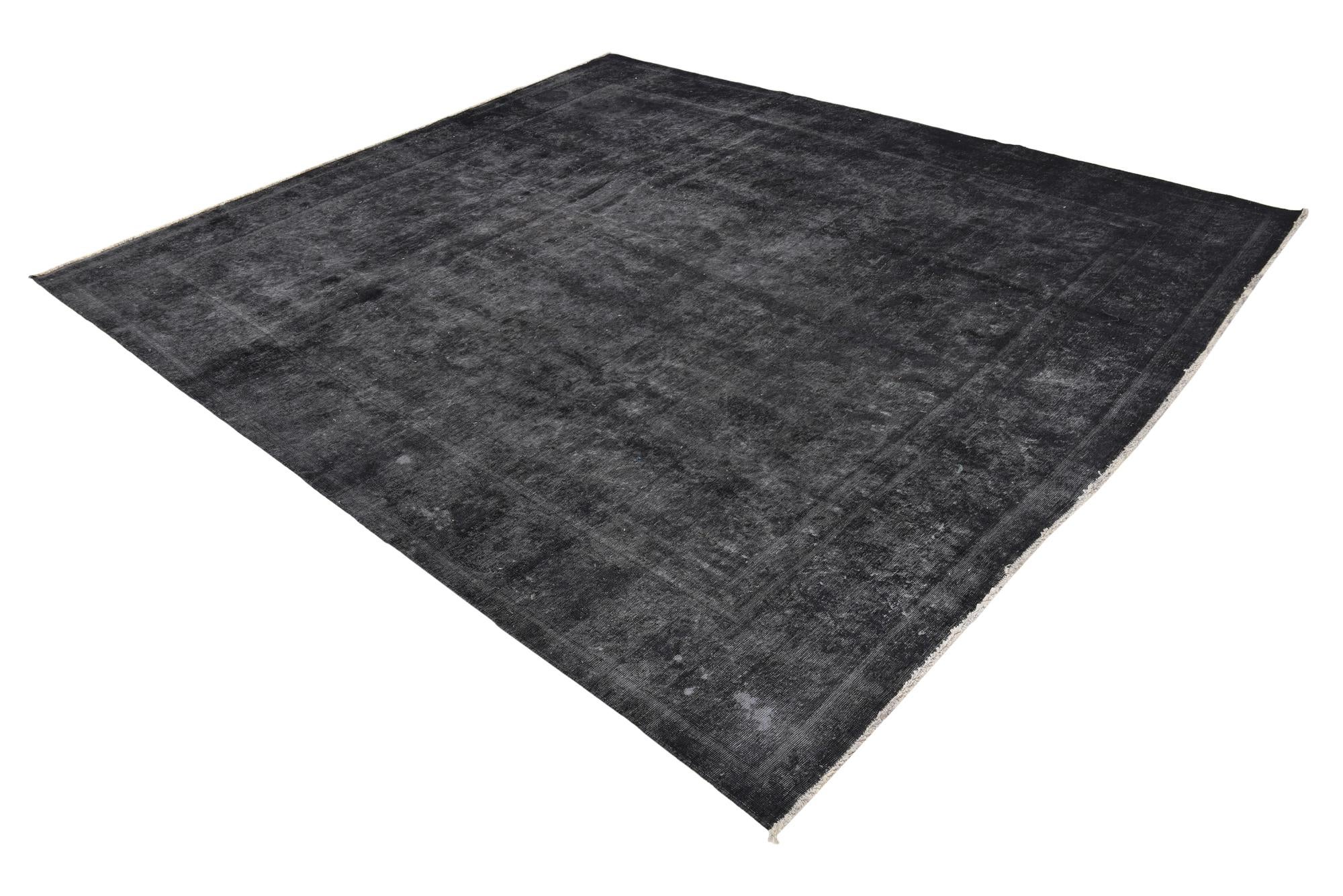 9' 9 x 11' 2 Hand Knotted Ultra Vintage Persian Wool Rug