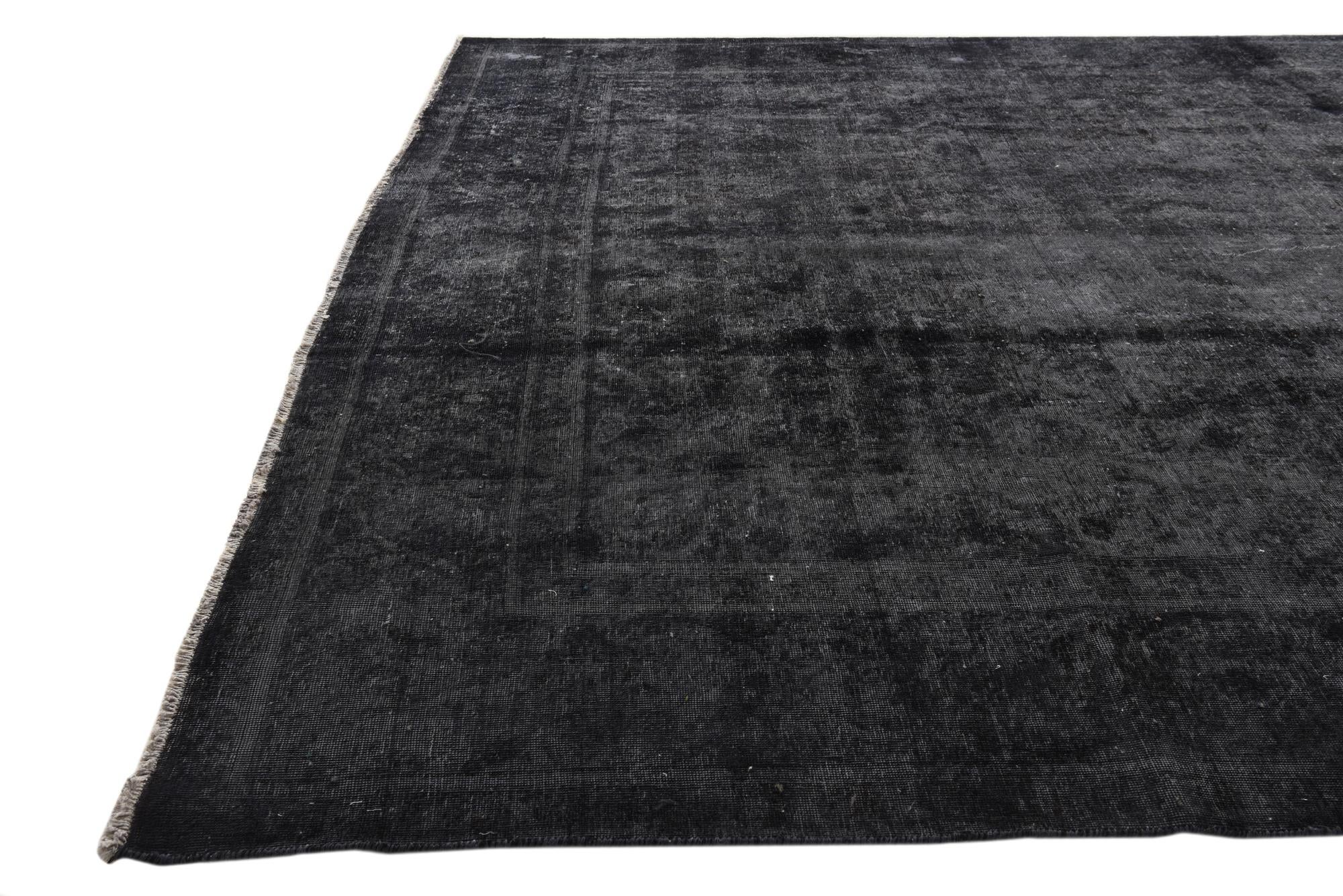 9' 9 x 11' 2 Hand Knotted Ultra Vintage Persian Wool Rug