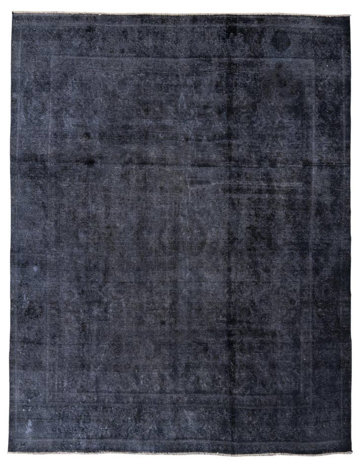 Detail image of 9' 9 x 11' 2 Hand Knotted Ultra Vintage Persian Wool Rug