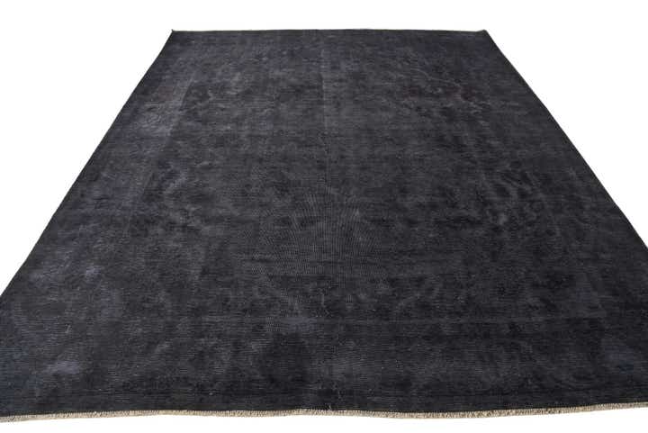 9' 9 x 12' 6 Hand Knotted Ultra Vintage Persian Wool Rug