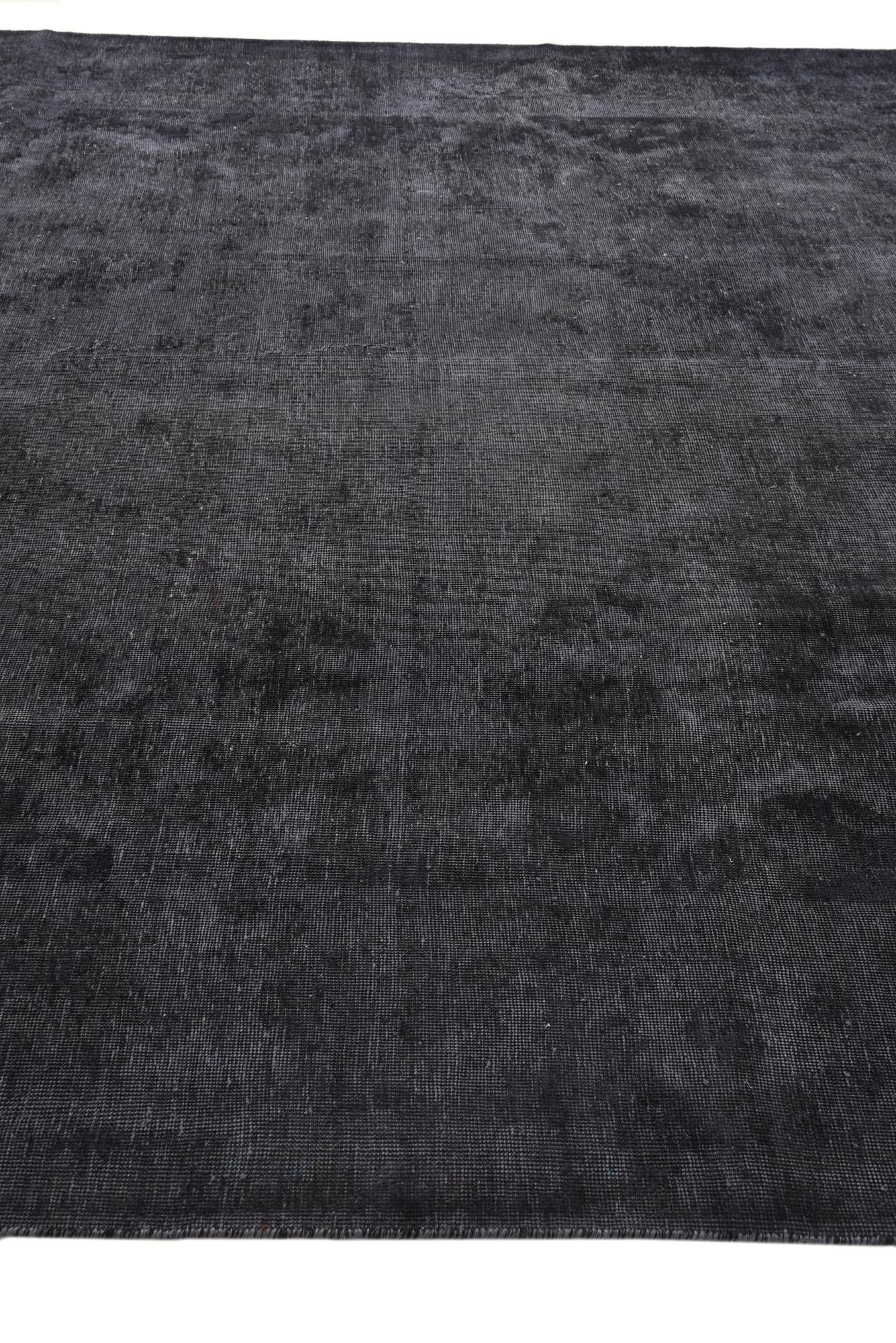 9' 9 x 12' 6 Hand Knotted Ultra Vintage Persian Wool Rug