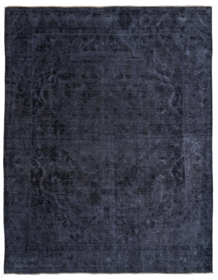 Detail image of 9' 9 x 12' 6 Hand Knotted Ultra Vintage Persian Wool Rug