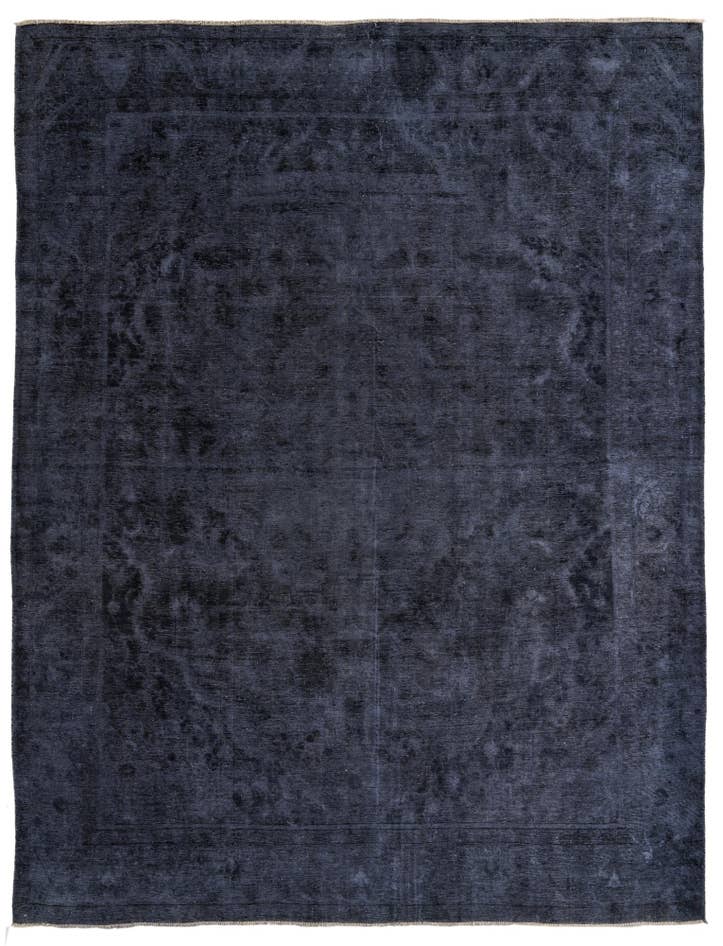Detail image of 9' 9 x 12' 6 Hand Knotted Ultra Vintage Persian Wool Rug