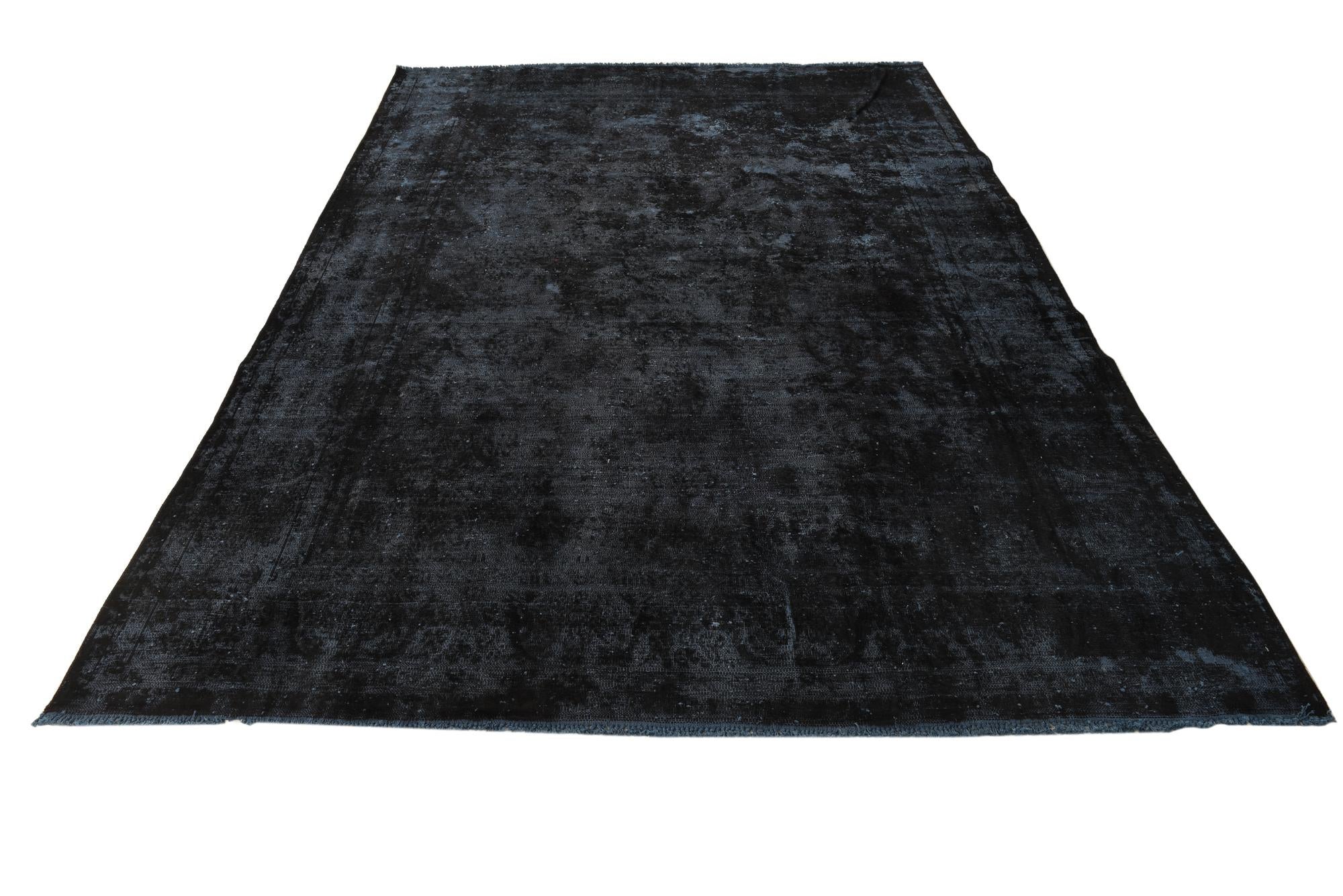 7' 5 x 10' 9 Hand Knotted Ultra Vintage Persian Wool Rug