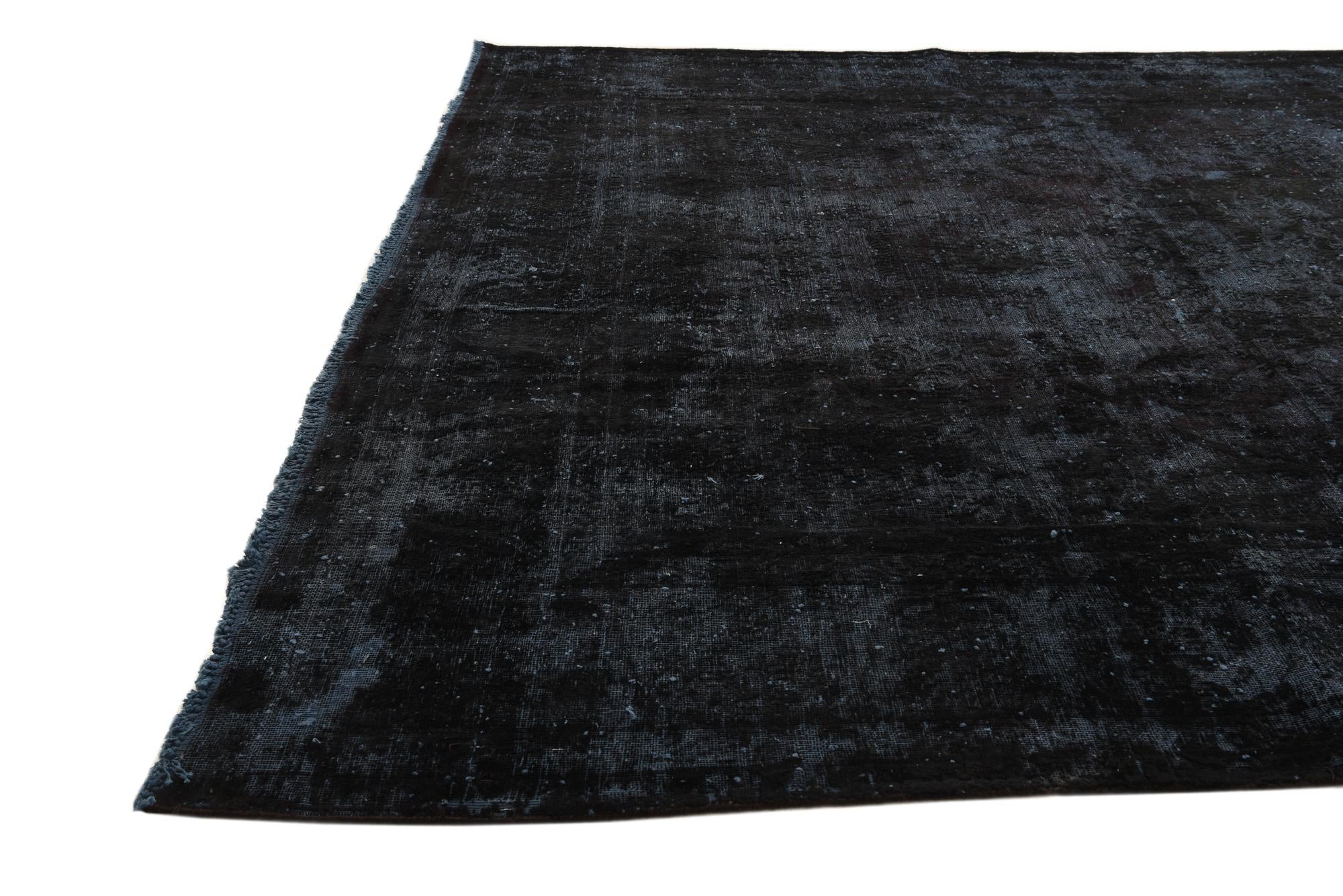 7' 5 x 10' 9 Hand Knotted Ultra Vintage Persian Wool Rug