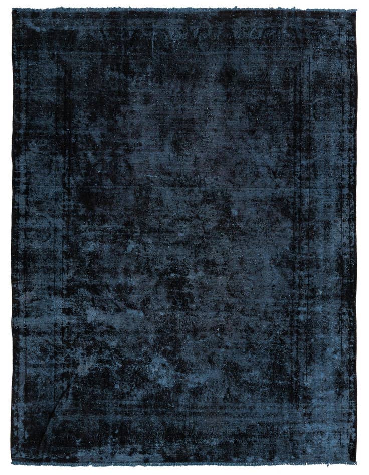 Detail image of 7' 5 x 10' 9 Hand Knotted Ultra Vintage Persian Wool Rug