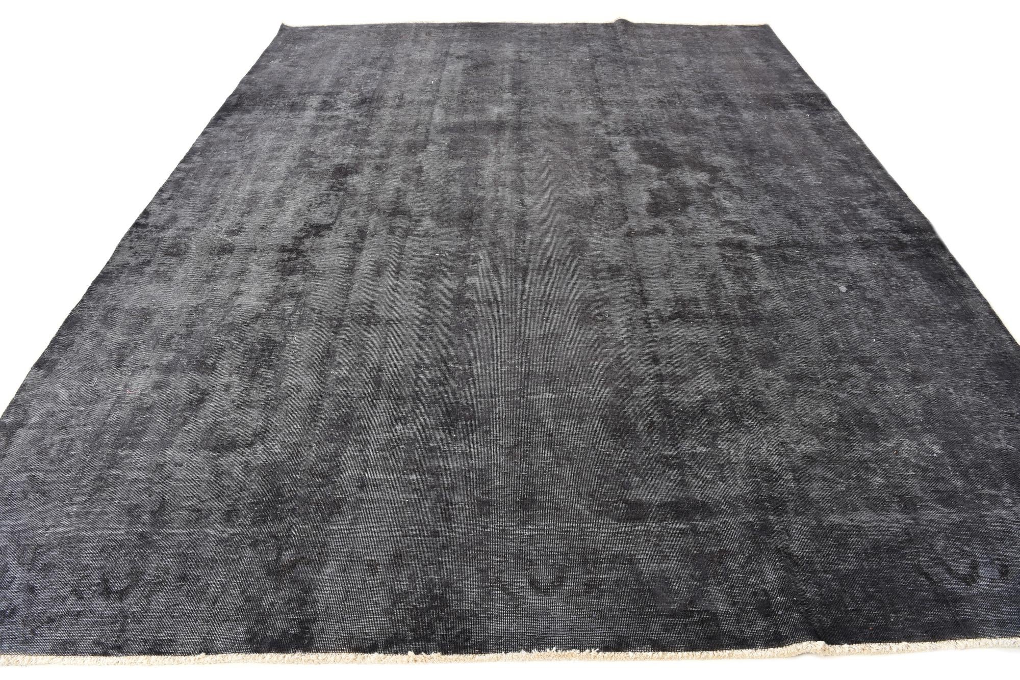 9' 10 x 12' 6 Hand Knotted Ultra Vintage Persian Wool Rug