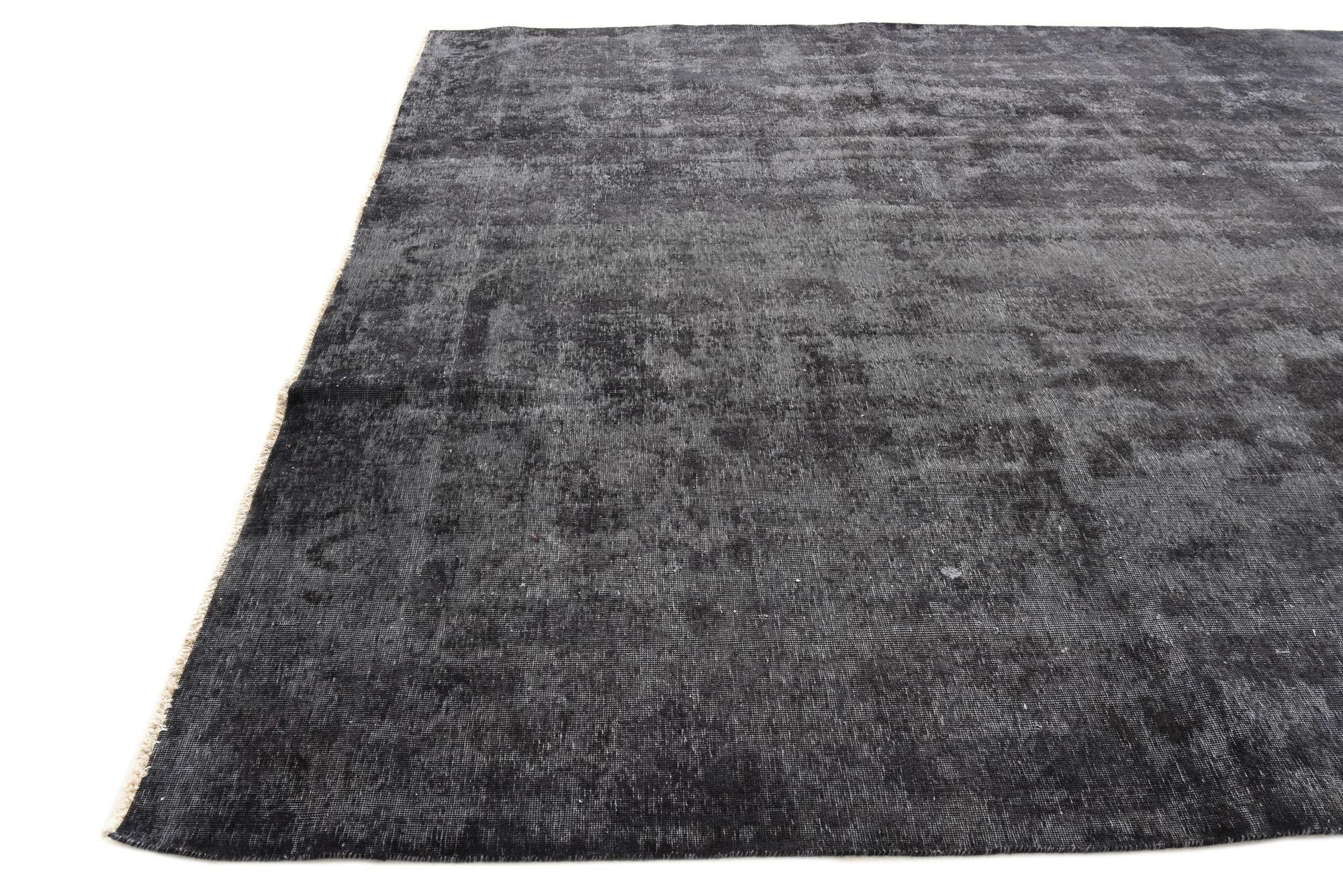 9' 10 x 12' 6 Hand Knotted Ultra Vintage Persian Wool Rug