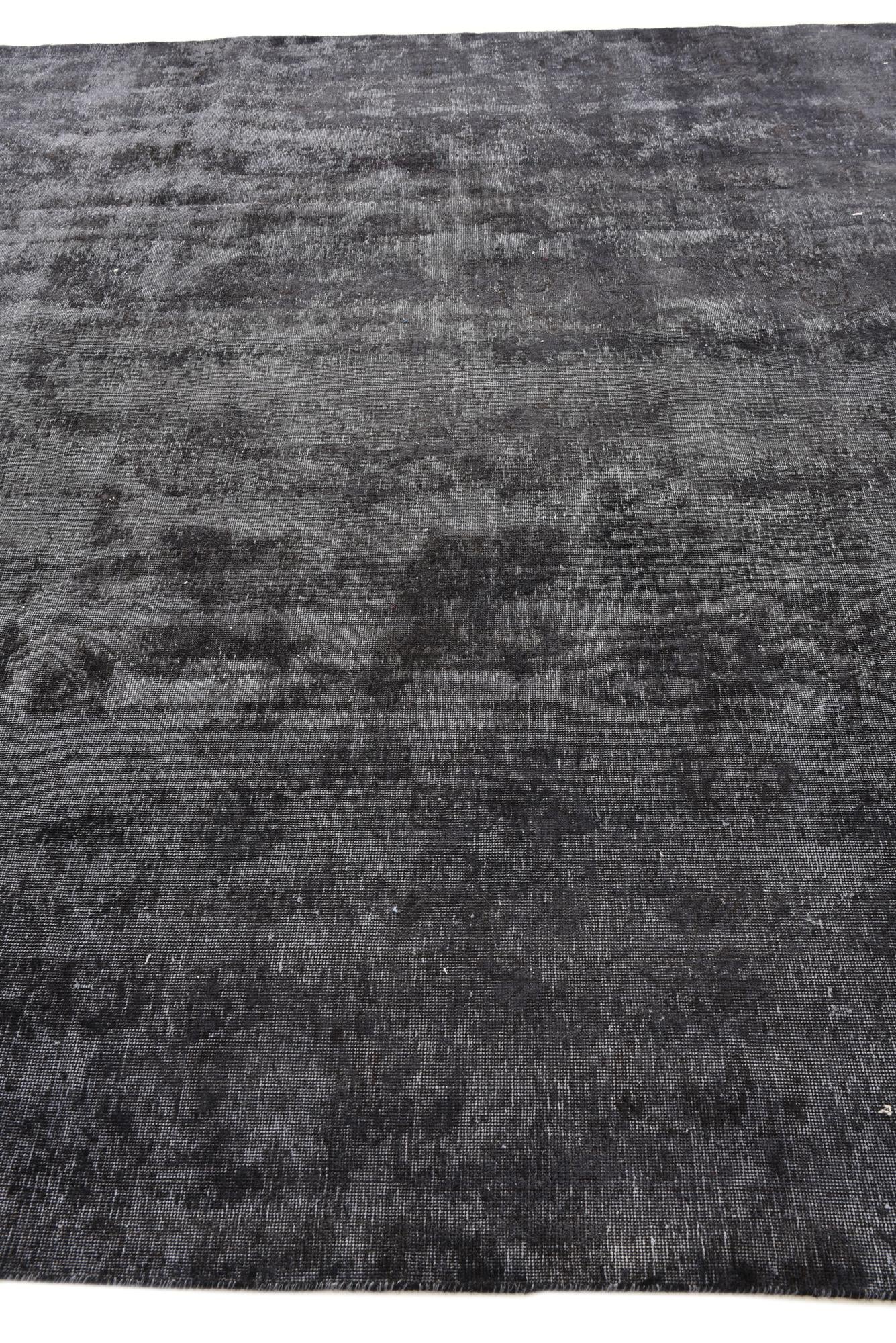 9' 10 x 12' 6 Hand Knotted Ultra Vintage Persian Wool Rug