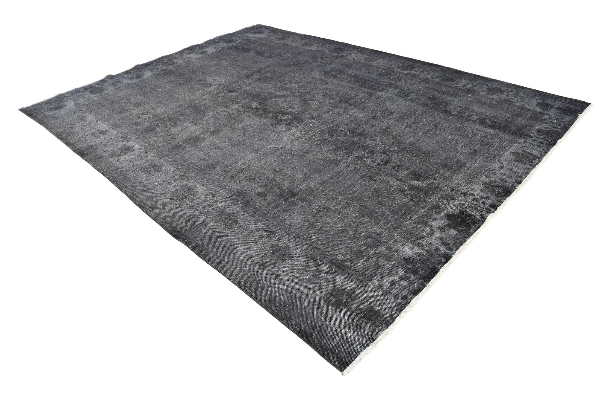 9' 3 x 12' 6 Hand Knotted Ultra Vintage Persian Wool Rug