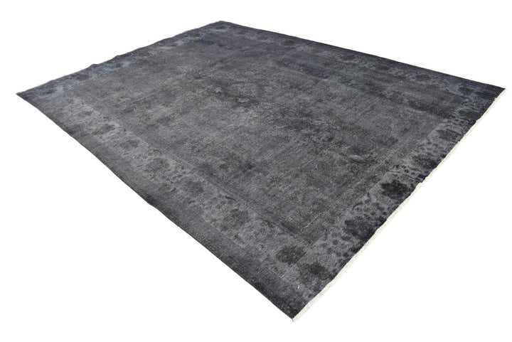 9' 3 x 12' 6 Hand Knotted Ultra Vintage Persian Wool Rug