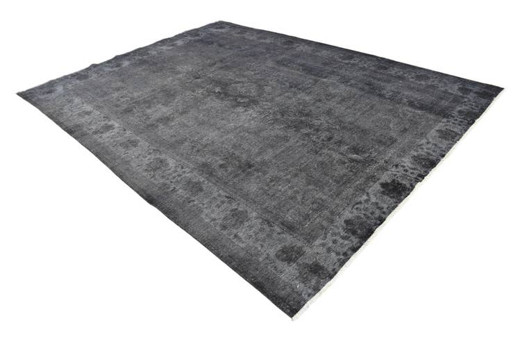 Detail image of 9' 3 x 12' 6 Hand Knotted Ultra Vintage Persian Wool Rug