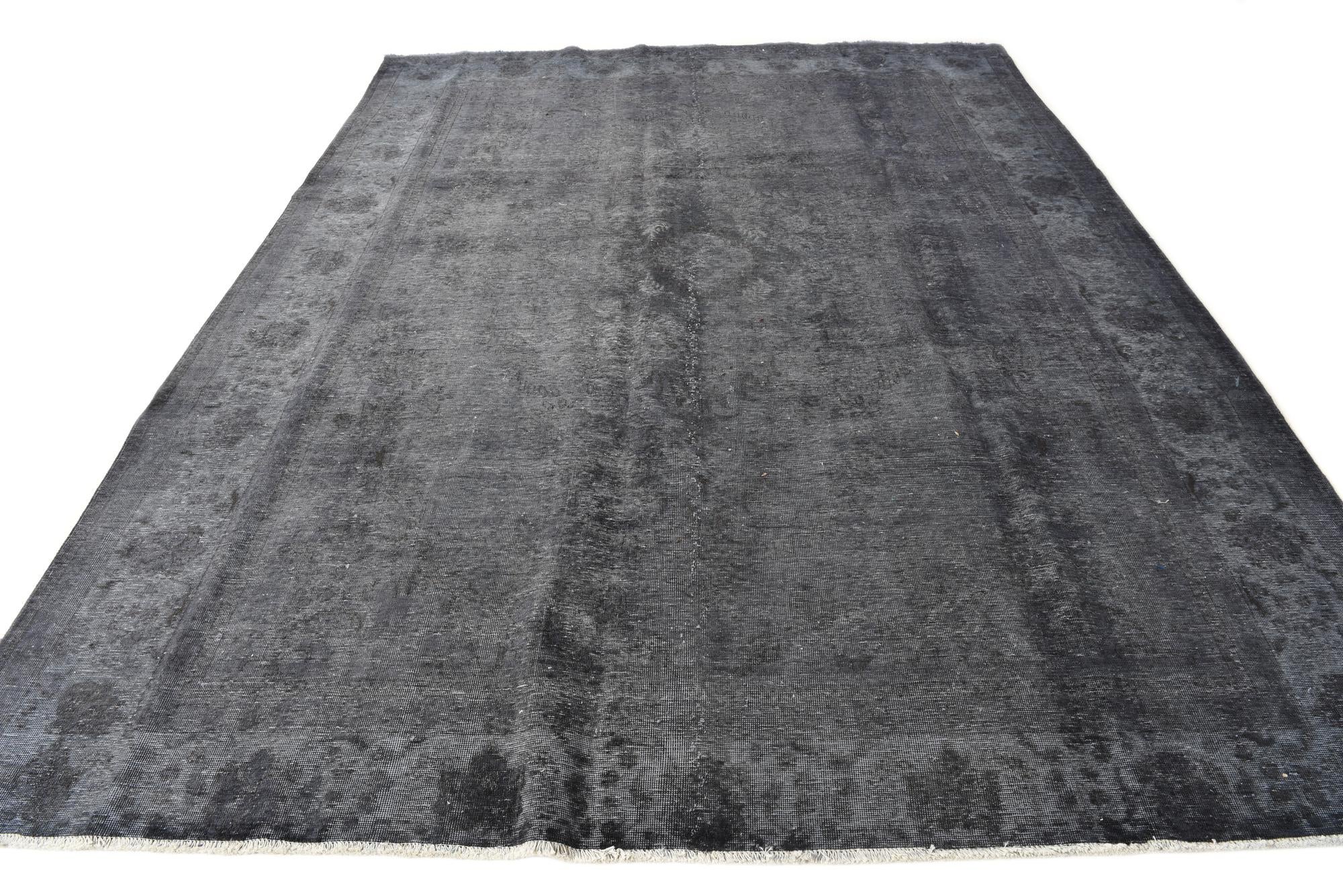 9' 3 x 12' 6 Hand Knotted Ultra Vintage Persian Wool Rug