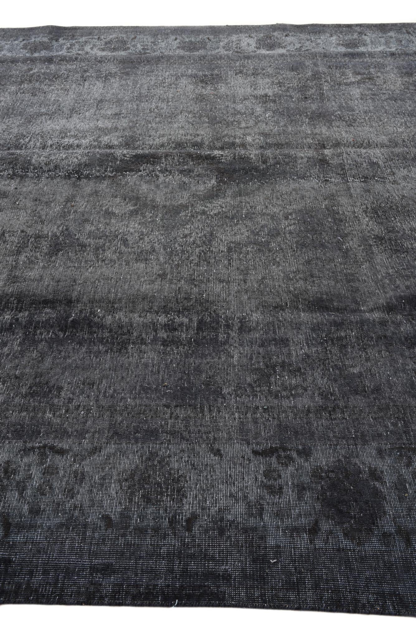 9' 3 x 12' 6 Hand Knotted Ultra Vintage Persian Wool Rug