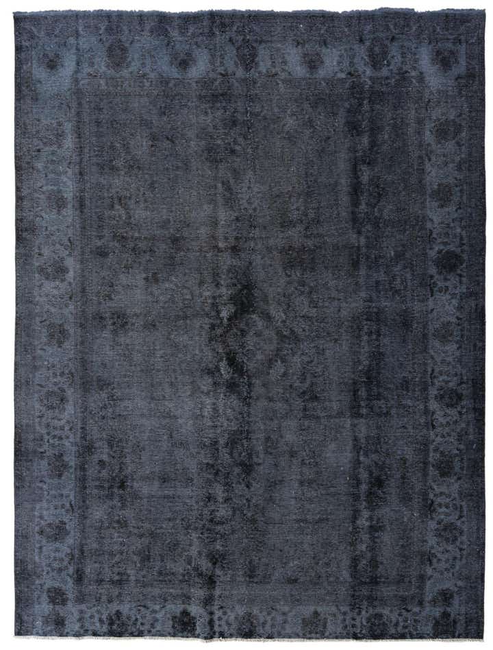 9' 3 x 12' 6 Hand Knotted Ultra Vintage Persian Wool Rug