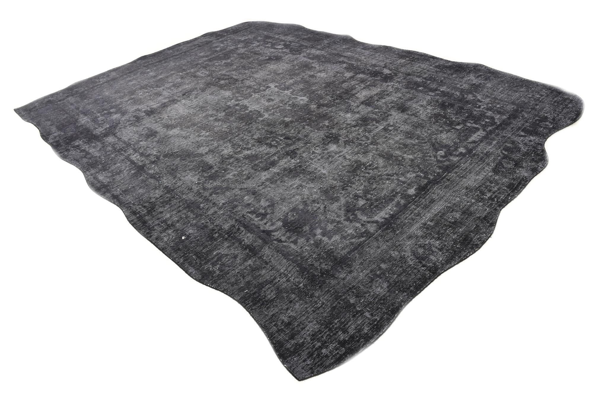 9' 4 x 12' 5 Hand Knotted Ultra Vintage Persian Wool Rug