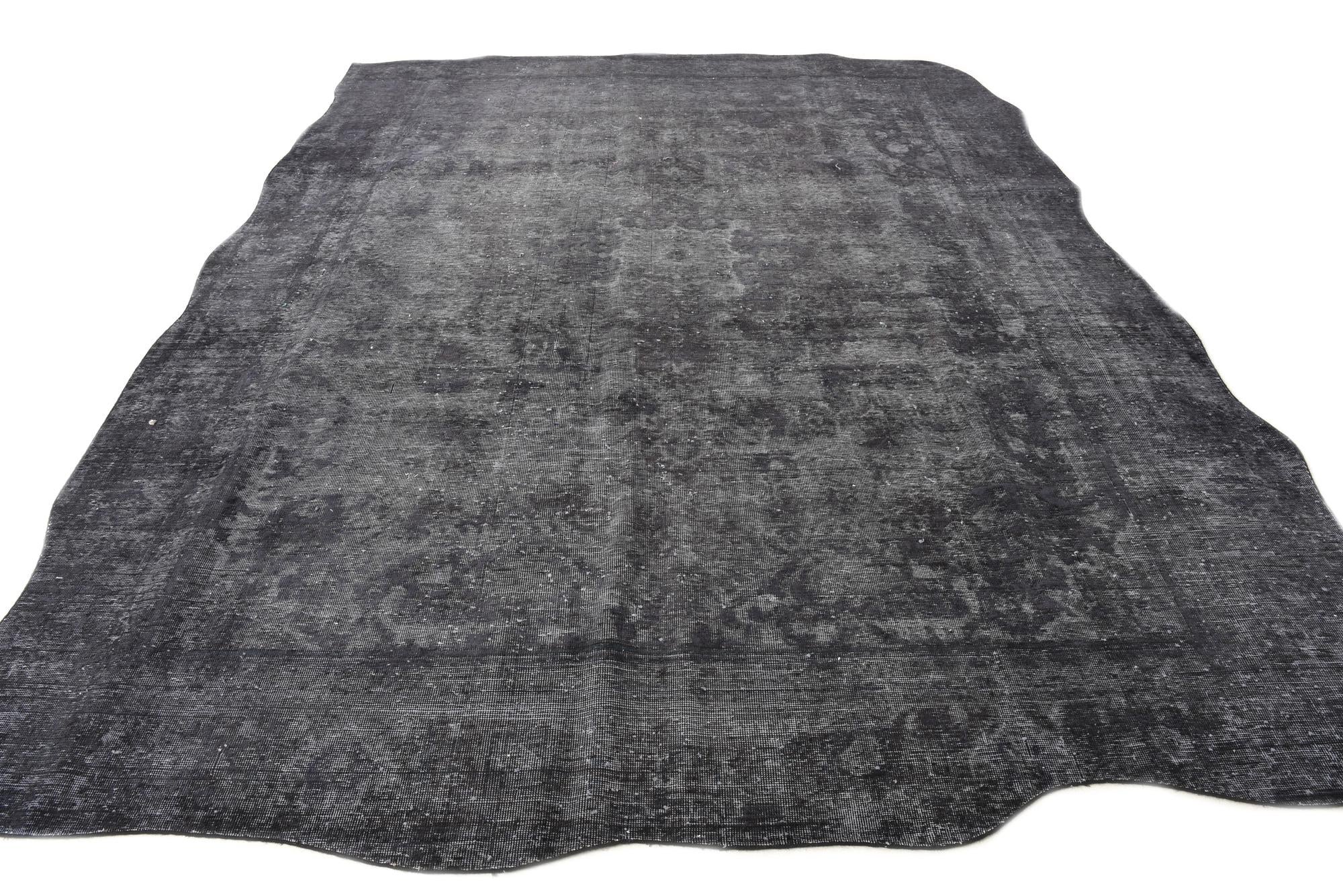 9' 4 x 12' 5 Hand Knotted Ultra Vintage Persian Wool Rug