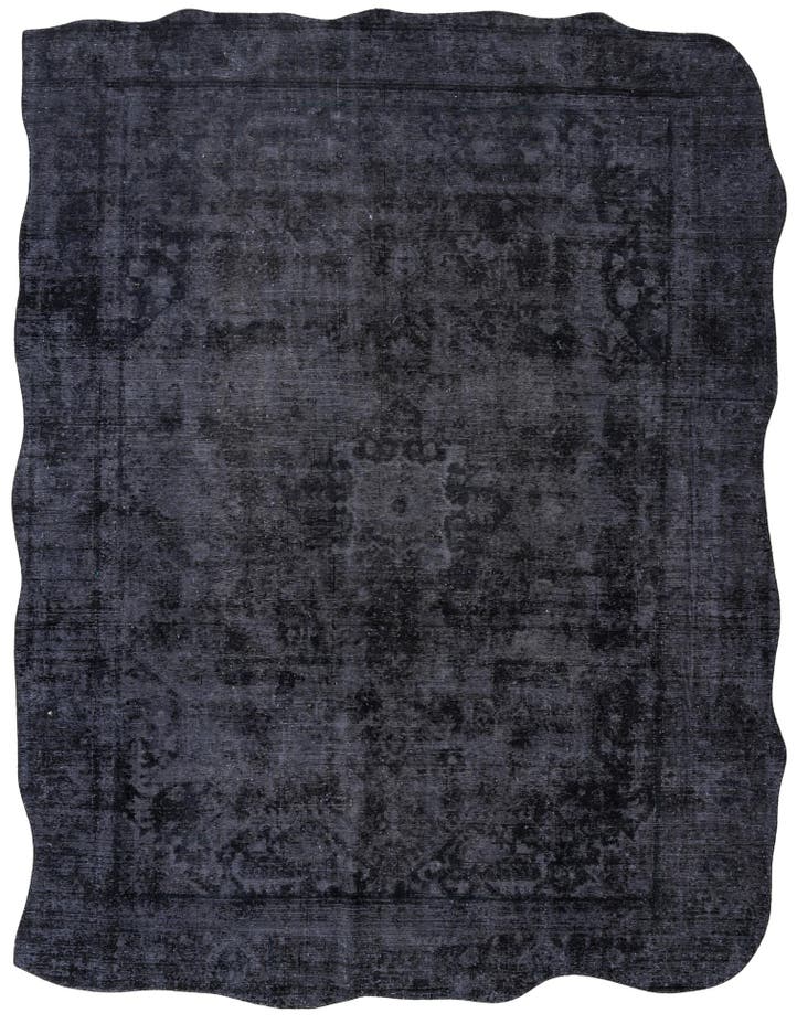  9' 4 x 12' 5  Hand Knotted Ultra Vintage Persian W...