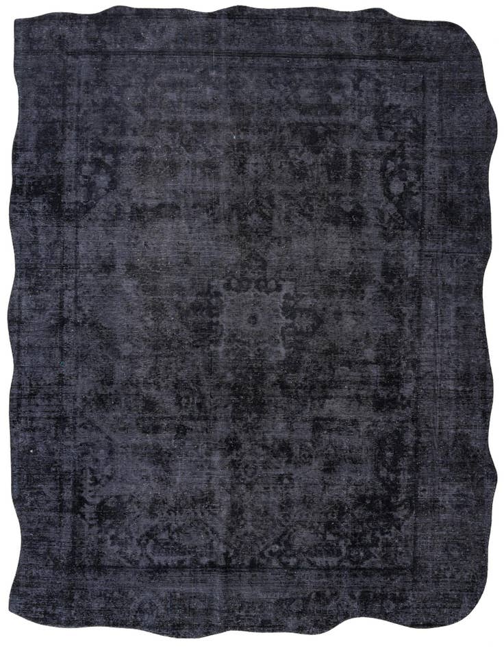 Detail image of 9' 4 x 12' 5 Hand Knotted Ultra Vintage Persian Wool Rug