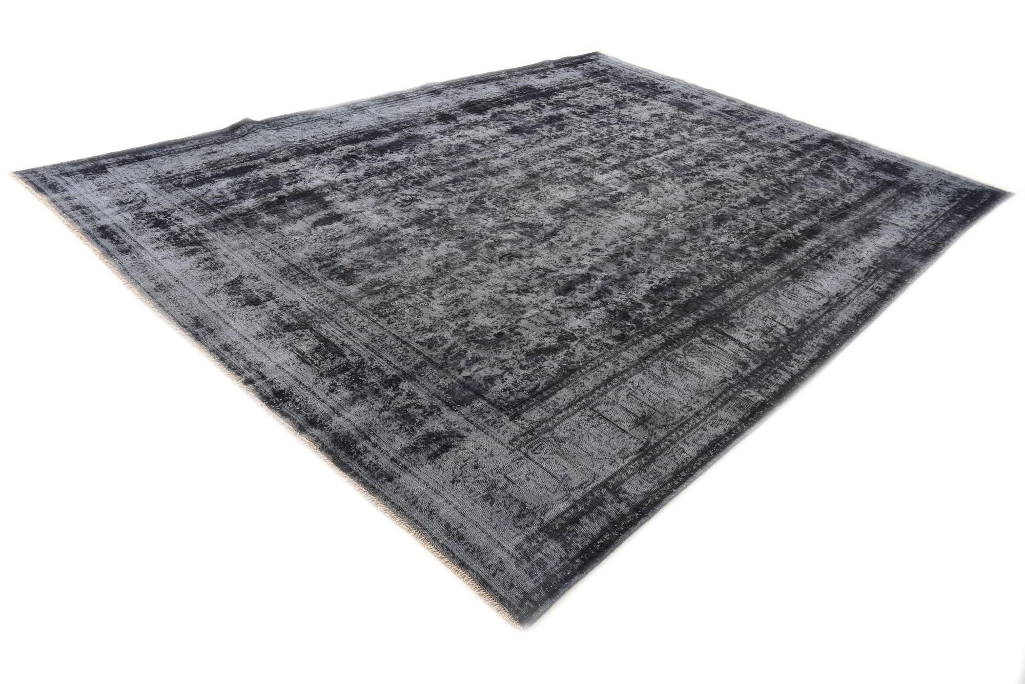 9' 5 x 12' 6 Hand Knotted Ultra Vintage Persian Wool Rug