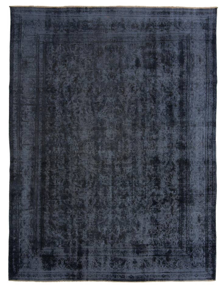 Detail image of 9' 5 x 12' 6 Hand Knotted Ultra Vintage Persian Wool Rug