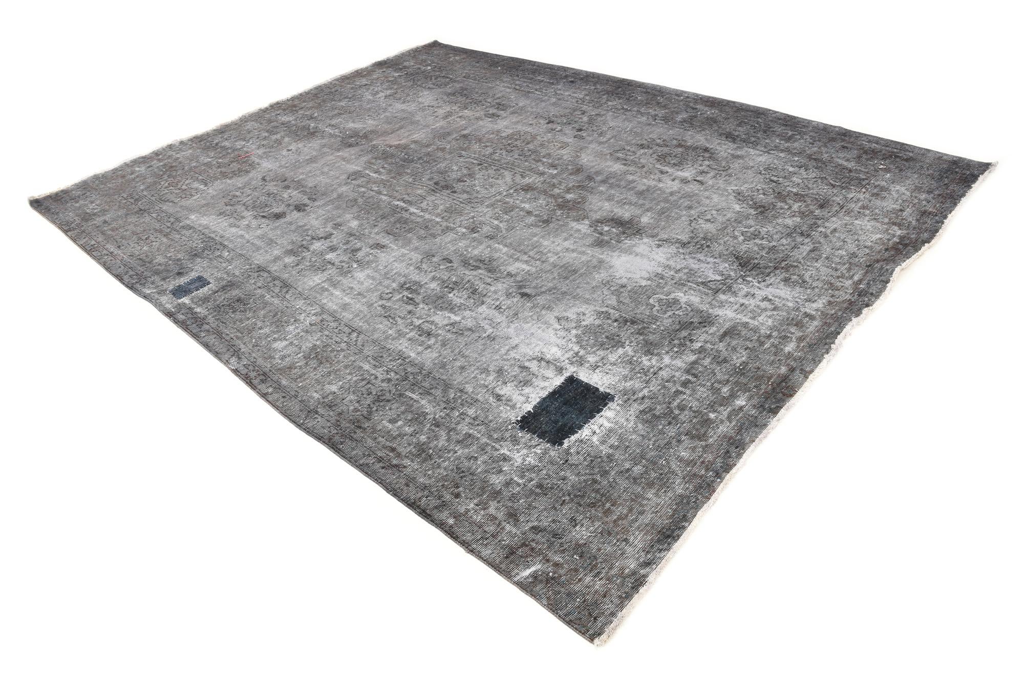 9' 9 x 12' 5 Hand Knotted Ultra Vintage Persian Wool Rug