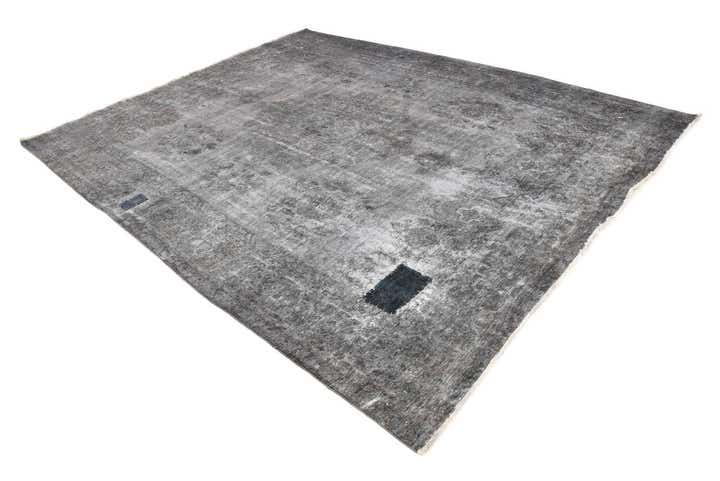 9' 9 x 12' 5 Hand Knotted Ultra Vintage Persian Wool Rug