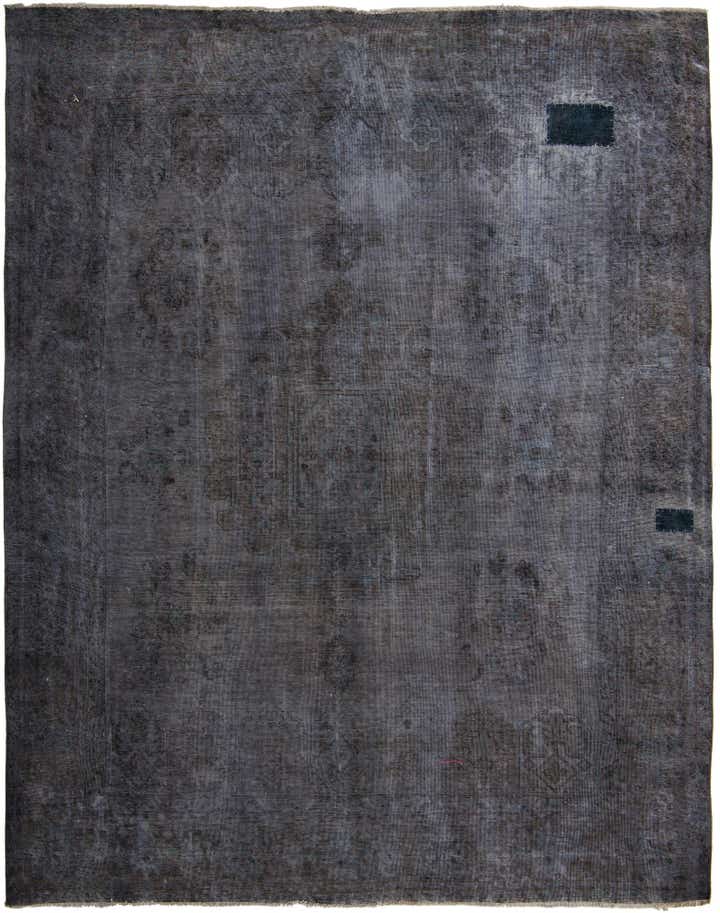9' 9 x 12' 5 Hand Knotted Ultra Vintage Persian Wool Rug