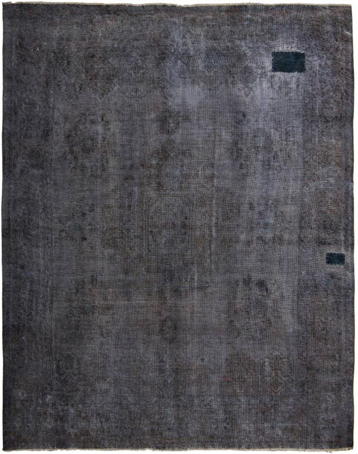 Detail image of 9' 9 x 12' 5 Hand Knotted Ultra Vintage Persian Wool Rug