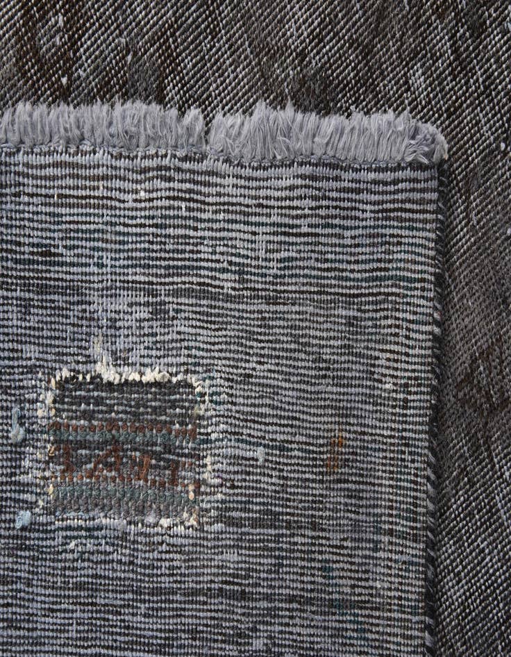 Detail image of 9' 8 x 16'  Hand Knotted Ultra Vintage Persian Wool Rug