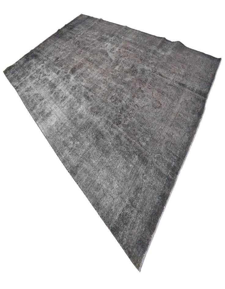 Detail image of 9' 8 x 16'  Hand Knotted Ultra Vintage Persian Wool Rug