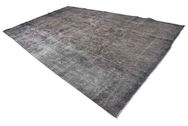 Detail image of 9' 8 x 16' Hand Knotted Ultra Vintage Persian Wool Rug