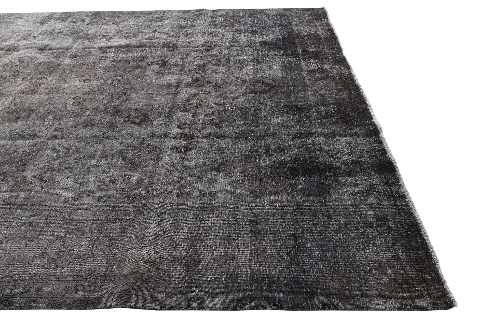 9' 8 x 16' Hand Knotted Ultra Vintage Persian Wool Rug