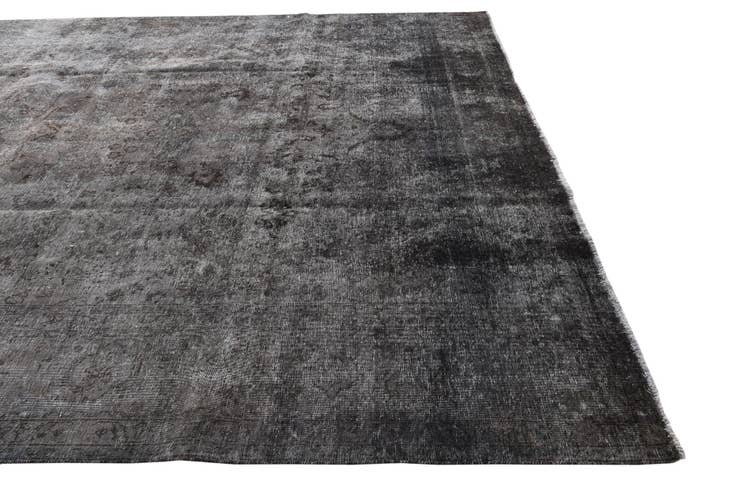 Detail image of 9' 8 x 16' Hand Knotted Ultra Vintage Persian Wool Rug