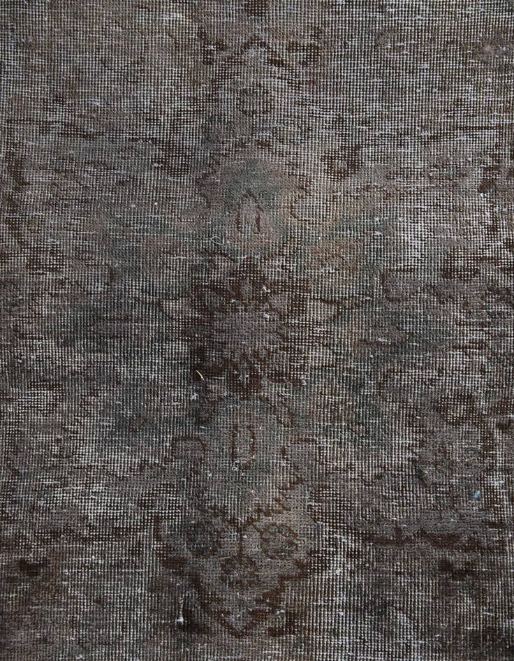 Detail image of 9' 8 x 16'  Hand Knotted Ultra Vintage Persian Wool Rug