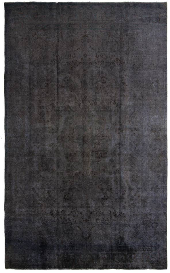 Detail image of 9' 8 x 16' Hand Knotted Ultra Vintage Persian Wool Rug