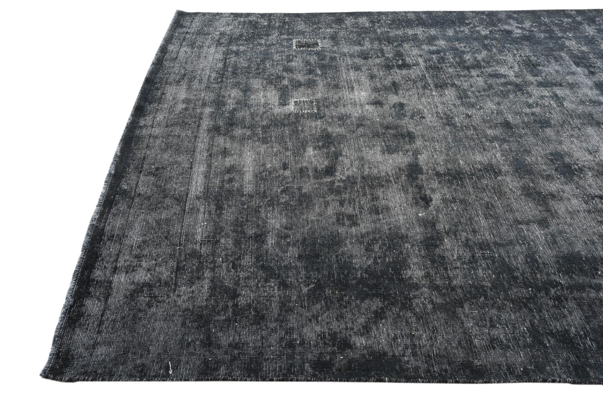 7' 9 x 11' 5 Hand Knotted Ultra Vintage Persian Wool Rug