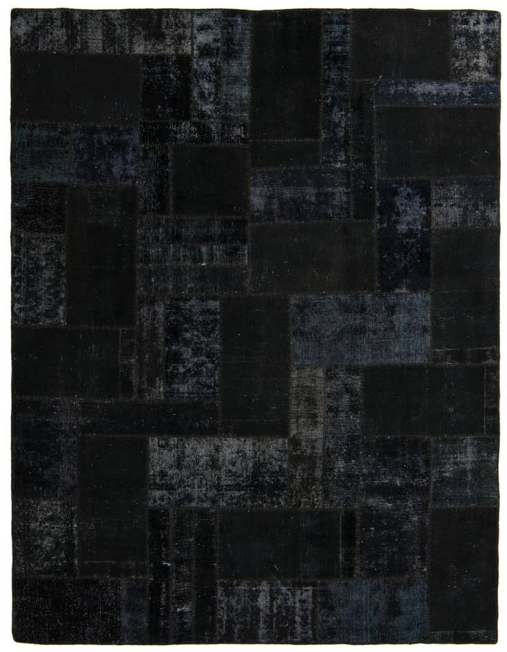 Detail image of 8' x 10' 2 Hand Knotted Ultra Vintage Persian Wool Rug