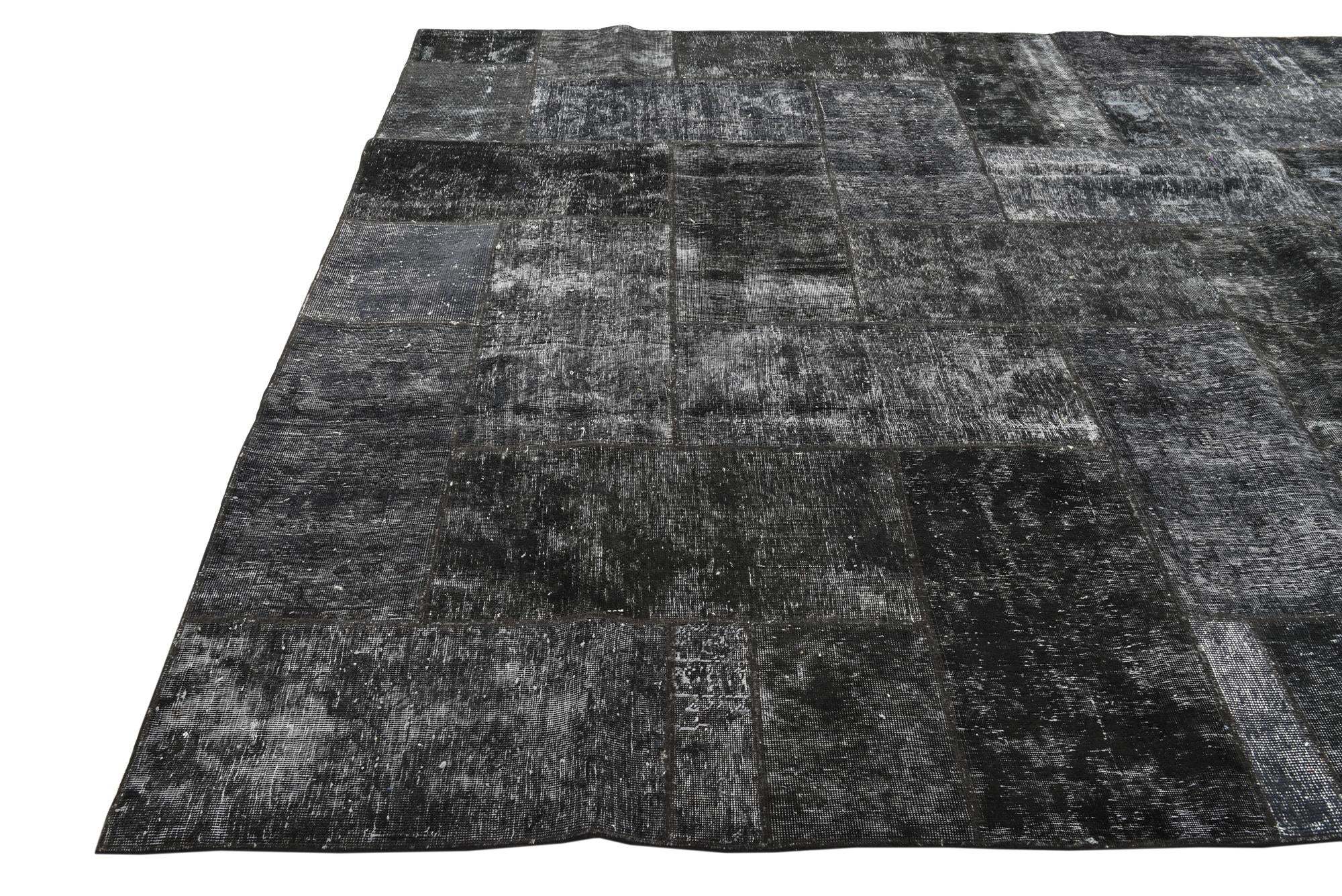 8' x 10' 3 Hand Knotted Ultra Vintage Persian Wool Rug