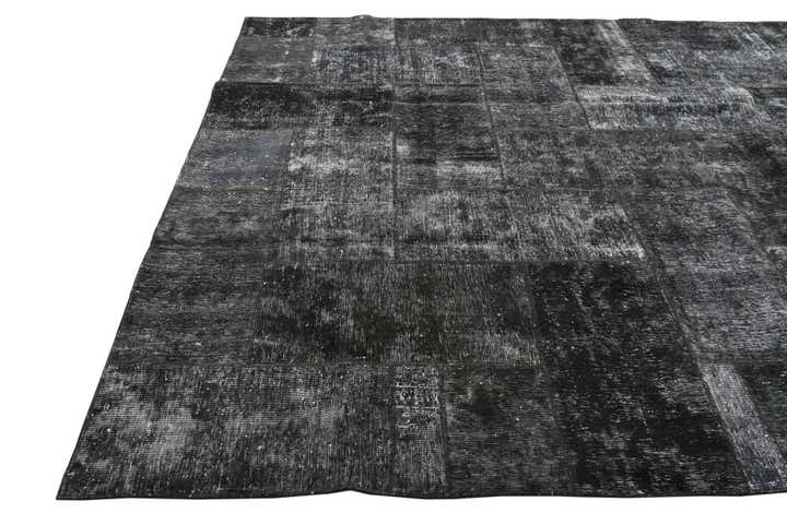 8' x 10' 3 Hand Knotted Ultra Vintage Persian Wool Rug