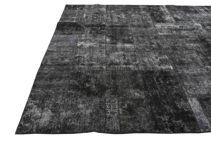 Detail image of 8' x 10' 3 Hand Knotted Ultra Vintage Persian Wool Rug