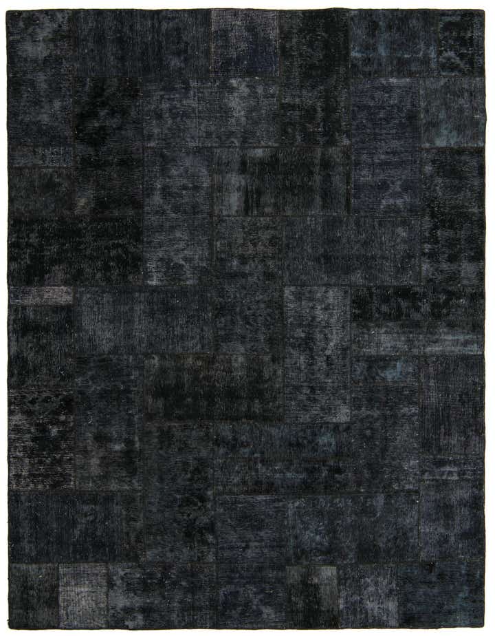 8' x 10' 3 Hand Knotted Ultra Vintage Persian Wool Rug