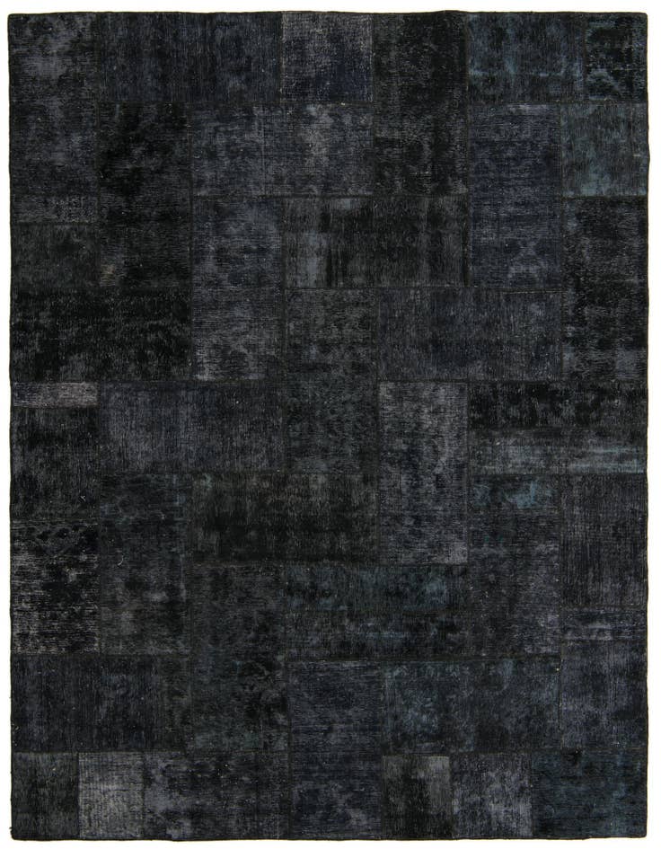 Detail image of 8' x 10' 3 Hand Knotted Ultra Vintage Persian Wool Rug