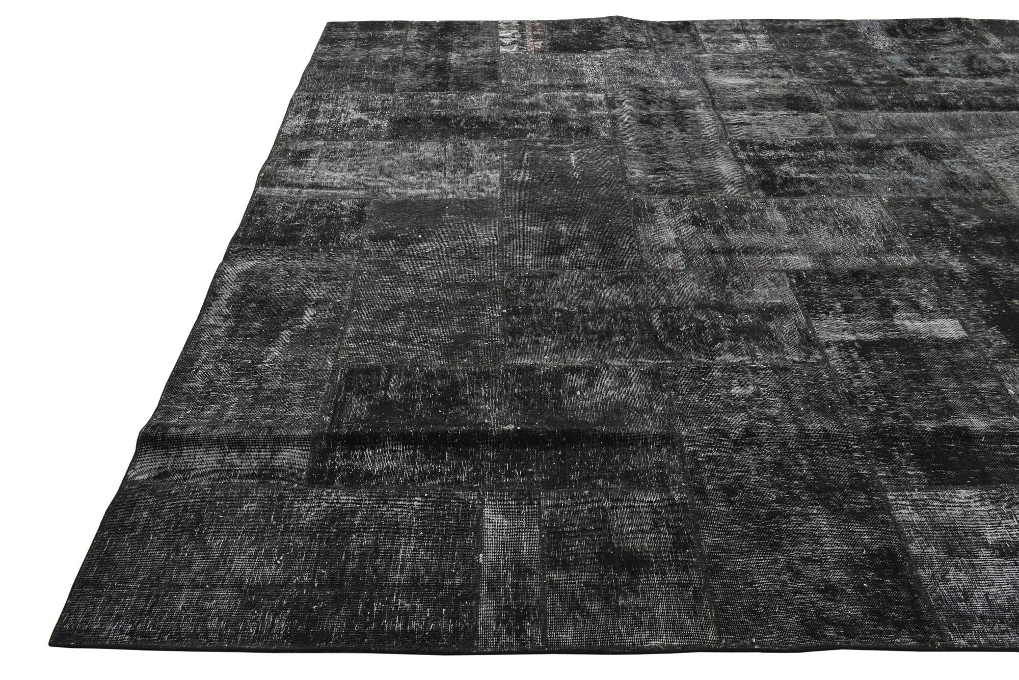 9' 1 x 12' 2 Hand Knotted Ultra Vintage Persian Wool Rug