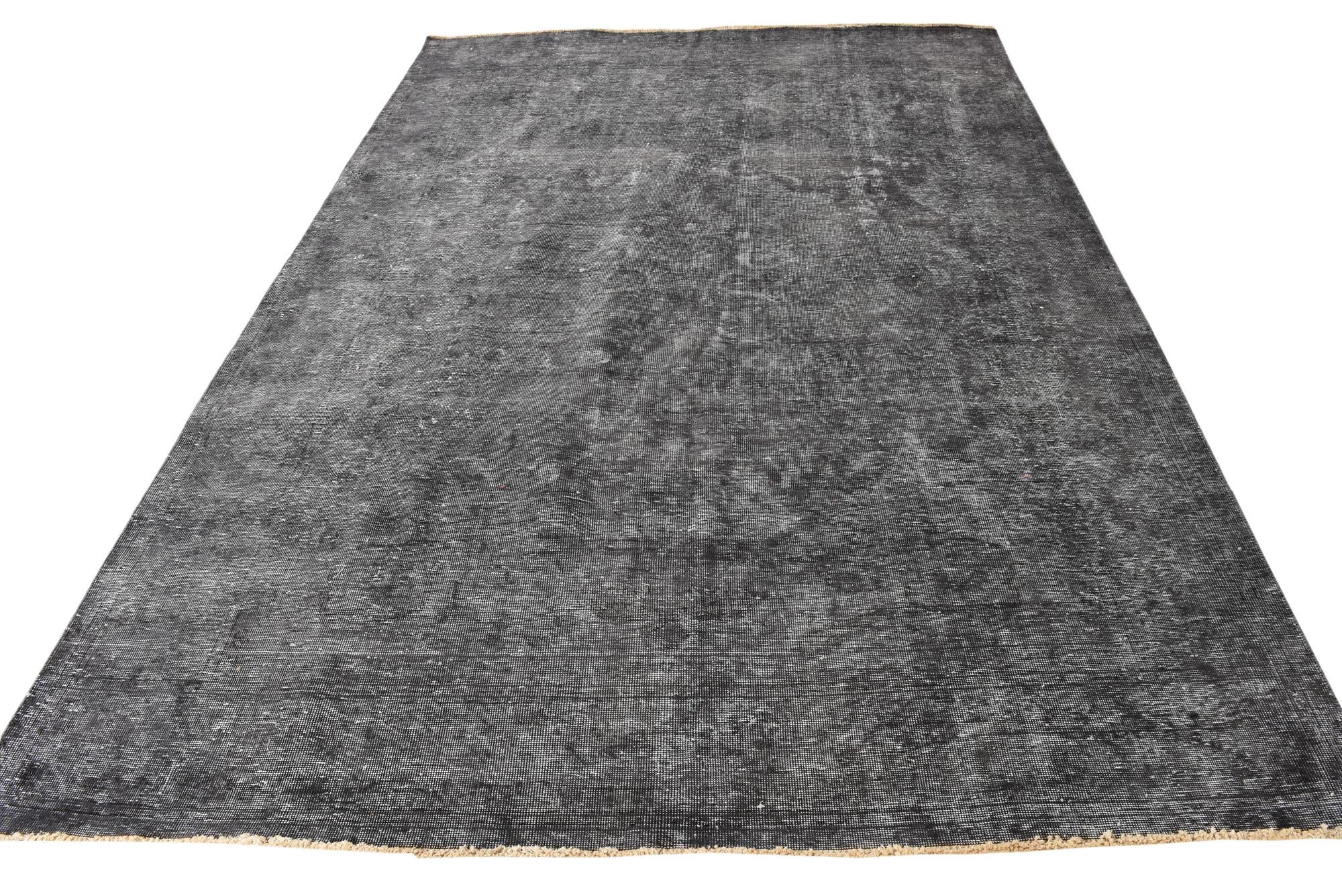 7' 4 x 10' 6 Hand Knotted Ultra Vintage Persian Wool Rug