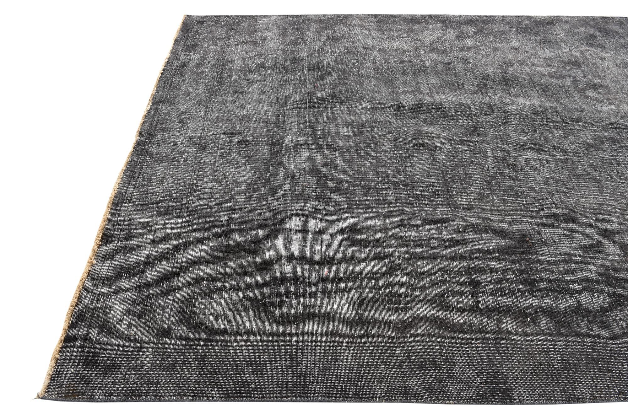 7' 4 x 10' 6 Hand Knotted Ultra Vintage Persian Wool Rug