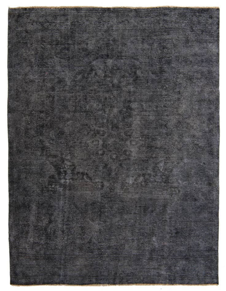 Detail image of 7' 4 x 10' 6 Hand Knotted Ultra Vintage Persian Wool Rug